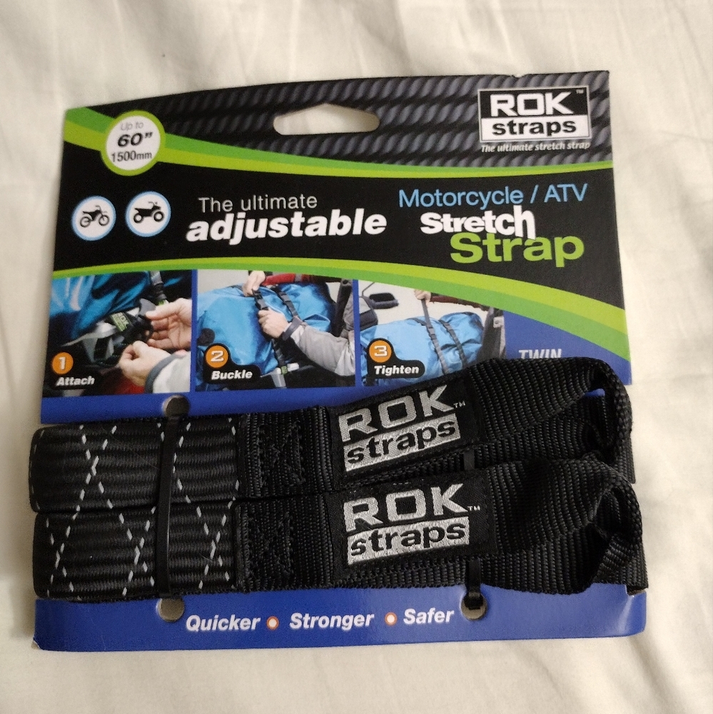 NWT Rok Straps for Motorcycle or ATV